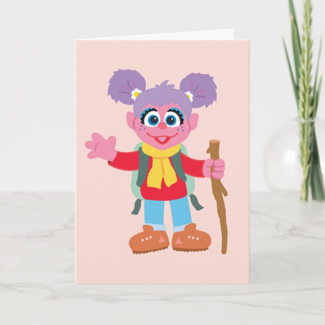Abby Cadabby Hiking Card (Front)