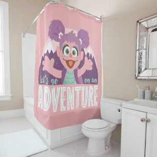 Abby Cadabby   Let's Go On An Adventure Shower Curtain