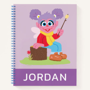 Abby Cadabby   Making S'mores   Add Your Name Notebook