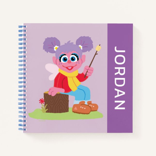 Abby Cadabby | Making S'mores | Add Your Name Notebook (Front)