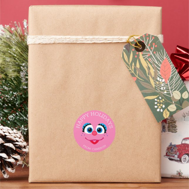 Abby Cadabby Merry Christmas Gift Tag (Holiday)