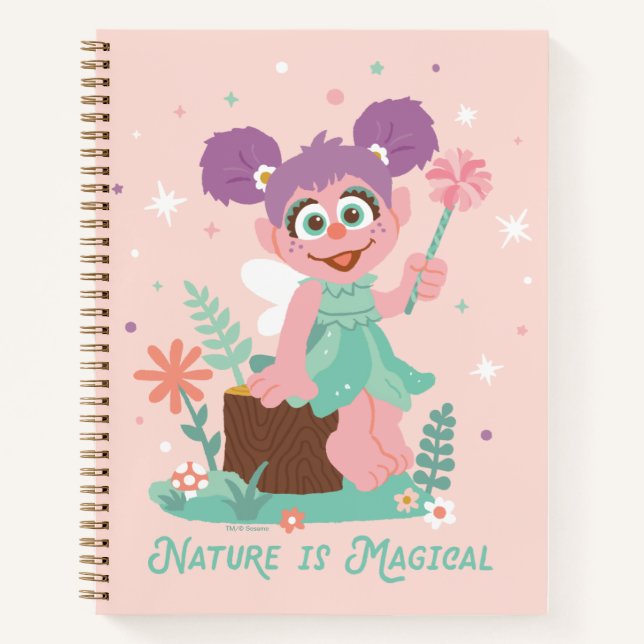 Abby Cadabby | Nature Is Magical Notebook (Front)