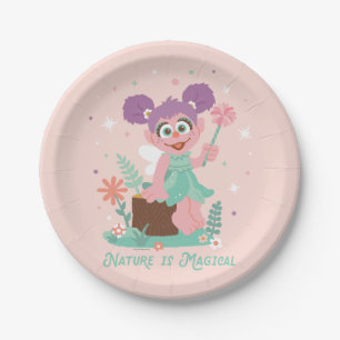 Abby Cadabby   Nature Is Magical Paper Plate