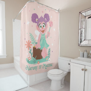 Abby Cadabby   Nature Is Magical Shower Curtain