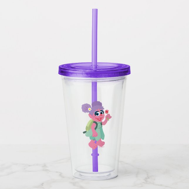 Abby Cadabby | Picking Daisies Acrylic Tumbler (Front)