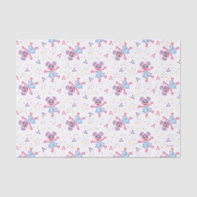 Abby Cadabby Sparkle Pattern Tissue Paper (Front)