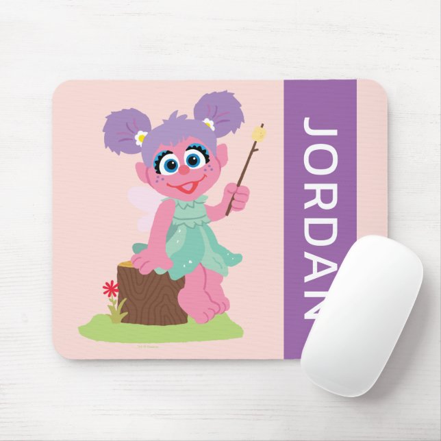 Abby Cadabby Toasting Marshmallows Mouse Pad (With Mouse)