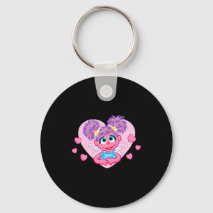 Abby Cadabby Valentine Hearts Graphic T Shirt  Key Ring