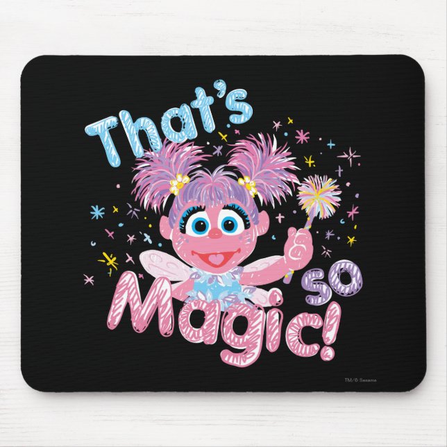 Abby Cadabby Wand Mouse Pad (Front)