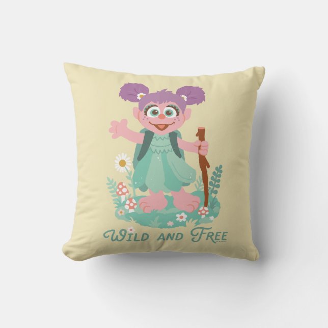 Abby Cadabby | Wild and Free Cushion (Front)