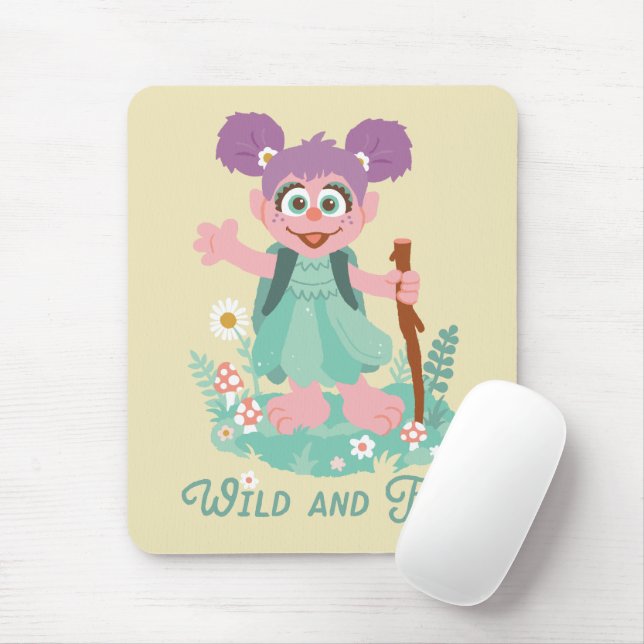 Abby Cadabby | Wild and Free Mouse Pad (With Mouse)