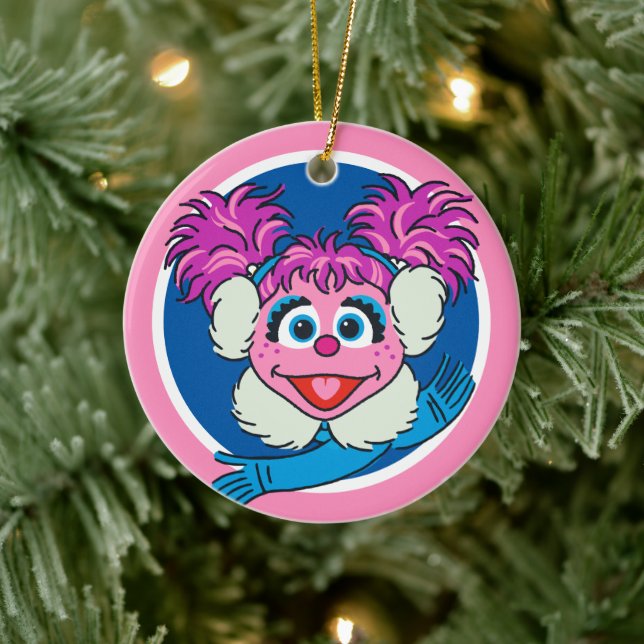 Abby Cadabby Winter Cheer Ceramic Ornament (Tree)