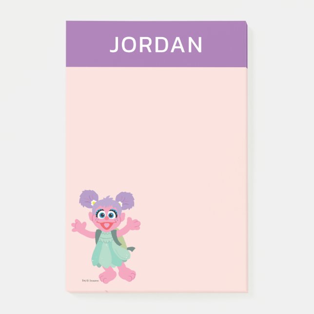 Abby Cadabby Woodland | Add Your Name Post-it Notes (Front)