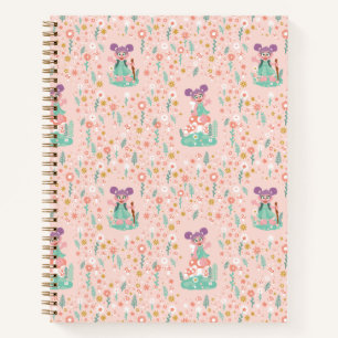 Abby Cadabby   Woodland Flower Pattern Notebook