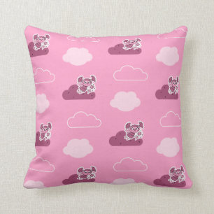 Abby Doodley Cloud Pattern Cushion