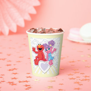 Abby & Elmo Graphic Paper Cups