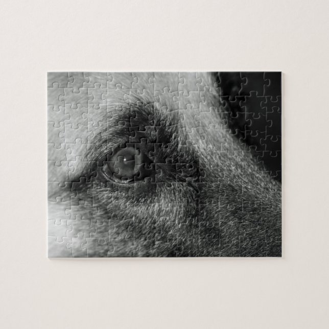 Abby German Shepherd Watchful Eye Puzzle (Horizontal)