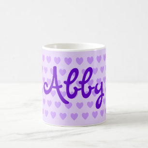 Abby in Purple Coffee Mug