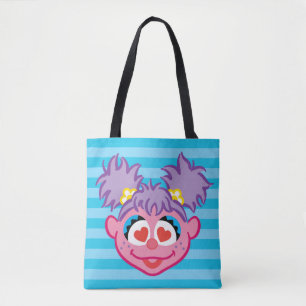 Abby Smiling Face with Heart-Shaped Eyes Tote Bag