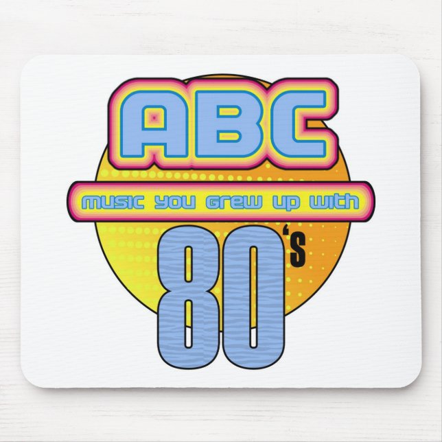 abc80s-hires mouse pad (Front)