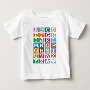 ABC Alphabet Baby T-Shirt