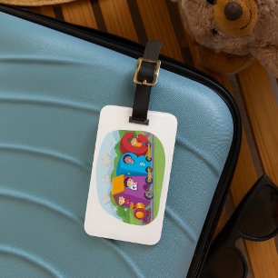 ABC Alphabet Train with Kids Fun Educational Luggage Tag