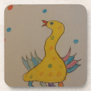 #ABC Art by Children, Easter Duck Coaster