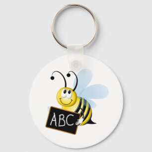 abc Bee Key Ring