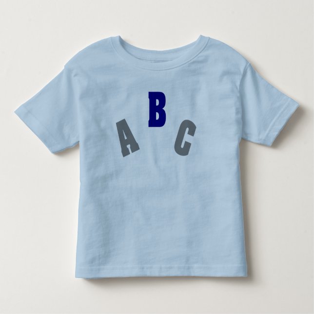 ABC Blue Shirt (Front)