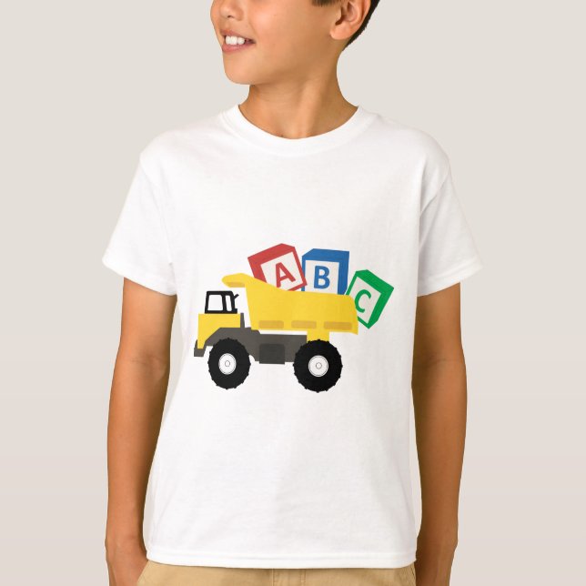 ABC Construction Trucks T-Shirt (Front)