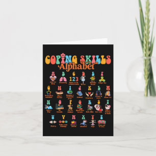 Abc Coping Skills Alphabet Self Care Mental Health Card