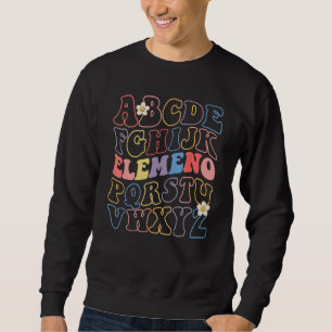 ABC Elemeno Kindergarten Teacher Back To School Ki Sweatshirt
