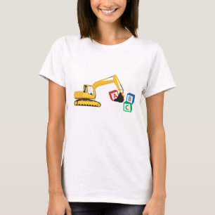 ABC Excavator Construction Truck T-Shirt