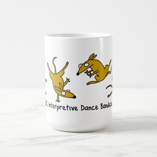 ABC Interpretive Dance Bandicoot Mug (Center)