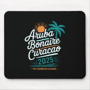 Abc Islands Aru Bonaire Curaçao Cruise Vacation 20 Mouse Pad