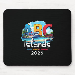 Abc Islands Aru Bonaire Curacao Cruise Vacation 20 Mouse Pad