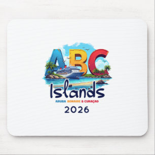 Abc Islands Aru Bonaire Curacao Cruise Vacation 20 Mouse Pad