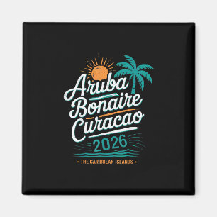 Abc Islands Aruba Bonaire Curaçao Cruise Vacation Magnet