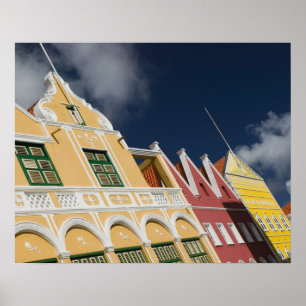 ABC Islands, CURACAO, Willemstad: Punda Poster