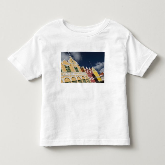 ABC Islands, CURACAO, Willemstad: Punda Toddler T-Shirt (Front)