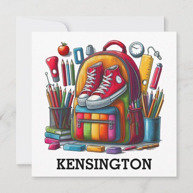 ABC LOOK AT ME  CARD (Front)