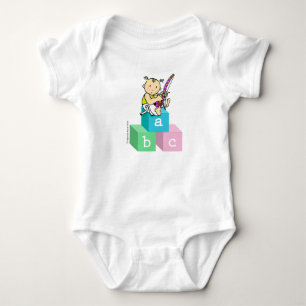 ABC of the Capoeira for Girls Baby Bodysuit