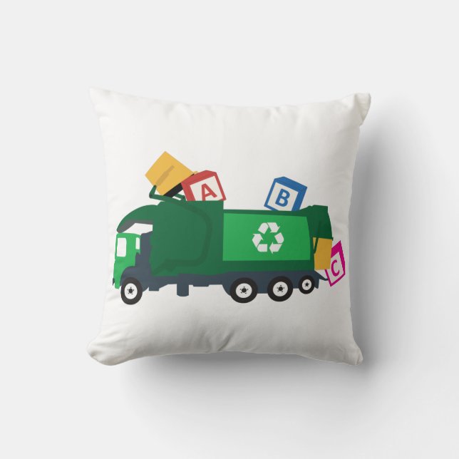 ABC Recycling Garbage Truck Cushion (Front)