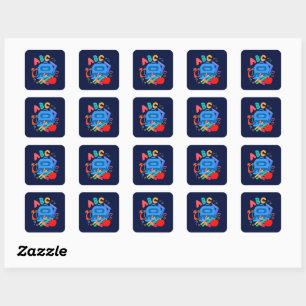 ABC SQUARE STICKER