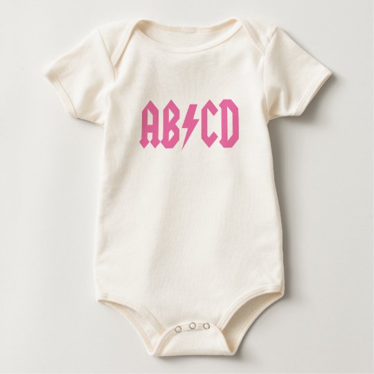 ABCD BABY BODYSUIT
