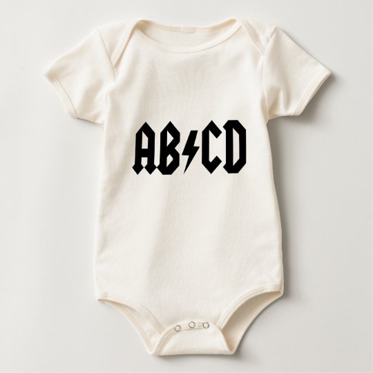ABCD BABY BODYSUIT