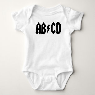 ABCD Baby T-Shirt Baby Bodysuit