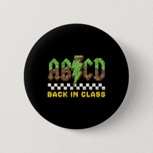 Abcd Ck In Cl Rock Ck To School Boys Girls Teacher 6 Cm Round Badge