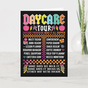 Abcd Daycare Tour Teacher Worker Ck To School Ck S Card
