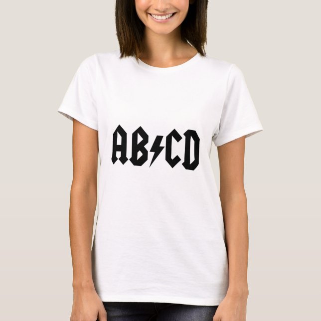 ABCD Item T-Shirt (Front)